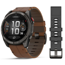 Купить Garmin Fenix 8 Pro - 51 mm, AMOLED Sapphire, Carbon grey DLC titanium with Chestnut leather band (010-03199-40) Garmin Fenix 8 Pro - 51 mm, AMOLED Sapphire, Carbon grey DLC titanium with Chestnut leather band (010-03199-40)