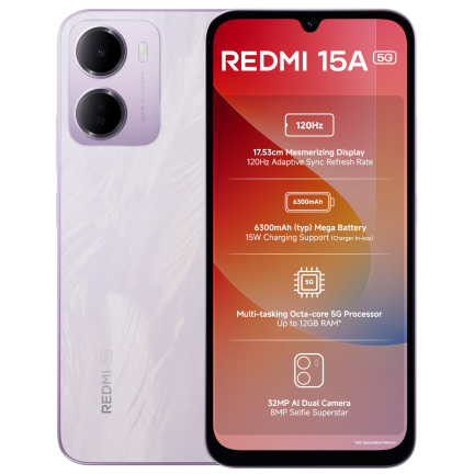 Xiaomi Redmi 15a 4/64GB Purple (Global)
